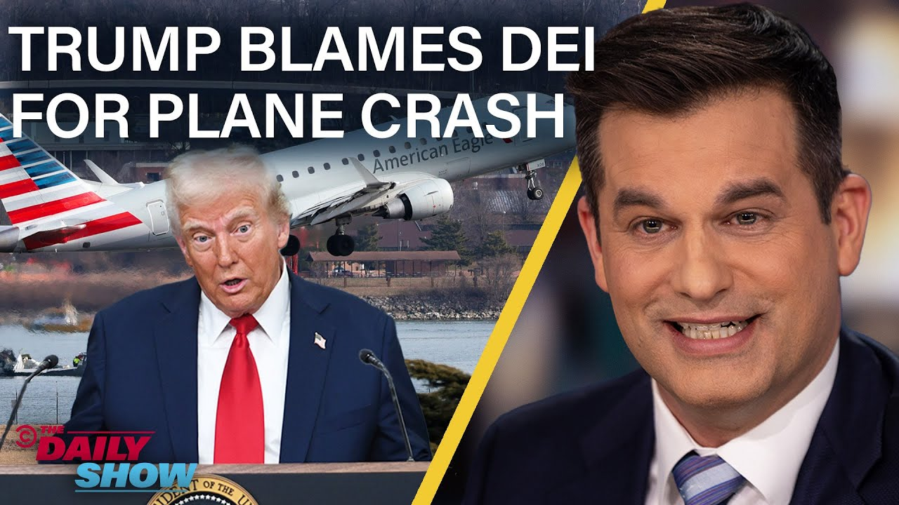 Trump Blames D.C. Plane Crash on DEI and Dwarfism | The Daily Show