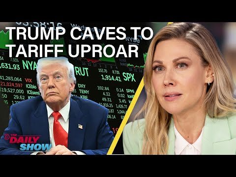 Trump Puts 90-Day Pause on Reciprocal Tariffs But Doubles Down on China |  The Daily Show - YouTube