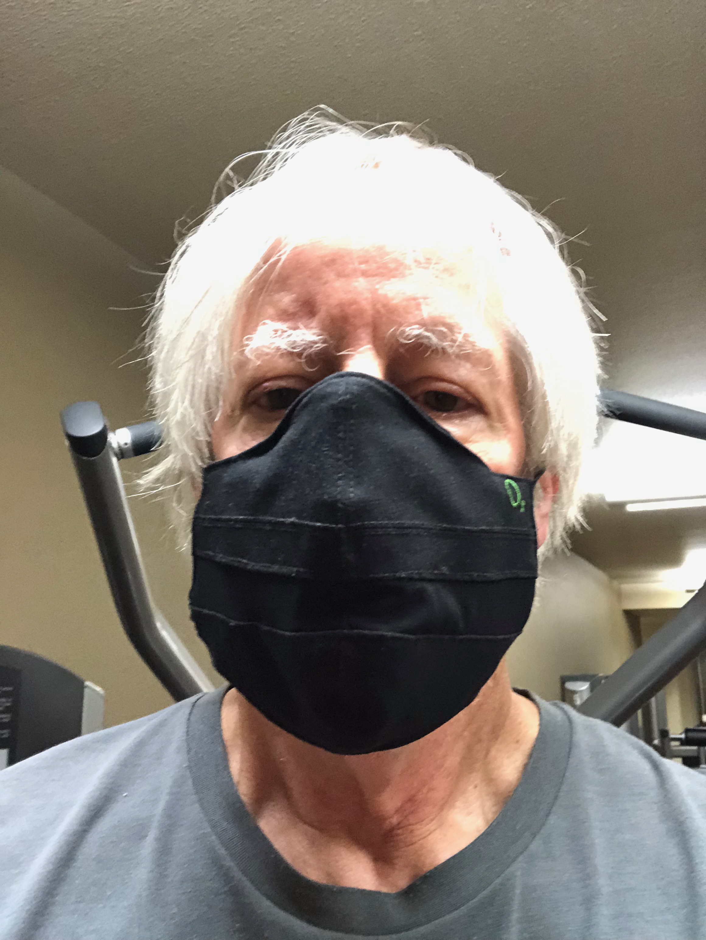 Brian Hines in Courthouse weight room Brian Hines in Courthouse weight room